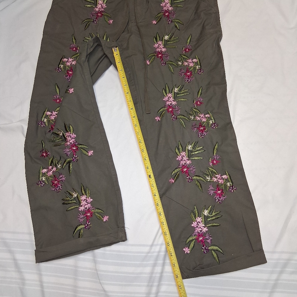 INC International Women Pant Size 14 Concepts Gray Trousers - Picture 14 of 16
